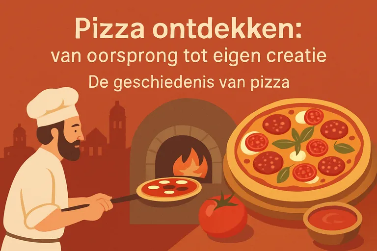 Pizza ontdekken: van oorsprong tot eigen creatie